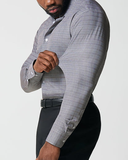 State & Liberty - "The Gunnar" Grey and Black Plaid