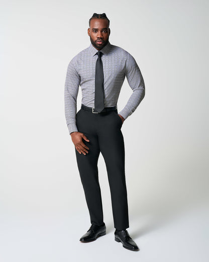 State & Liberty - "The Gunnar" Grey and Black Plaid