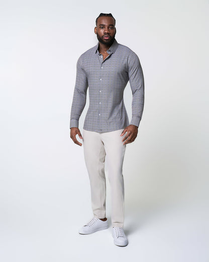 State & Liberty - "The Gunnar" Grey and Black Plaid