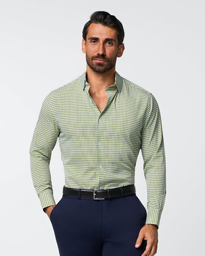 State & Liberty - "The Dallas" Green Gingham