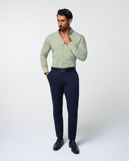 State & Liberty - "The Dallas" Green Gingham