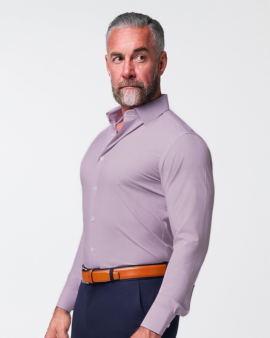 State & Liberty - "The Cullinan" Purple Diamond Print