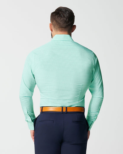 State & Liberty - "The Charley" Mint Green Gingham