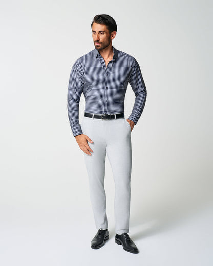 State & Liberty - "The Callahan" Blue and White Mini Plaid