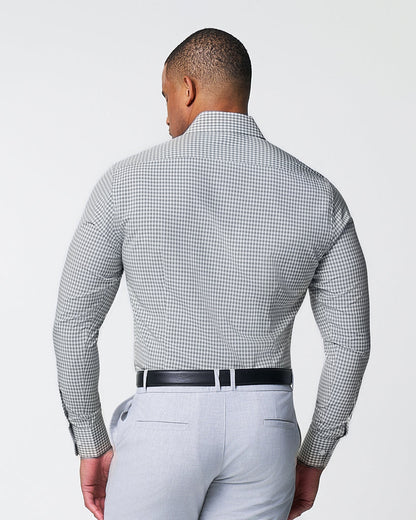State & Liberty - "The Chaney" Forest Green Gingham