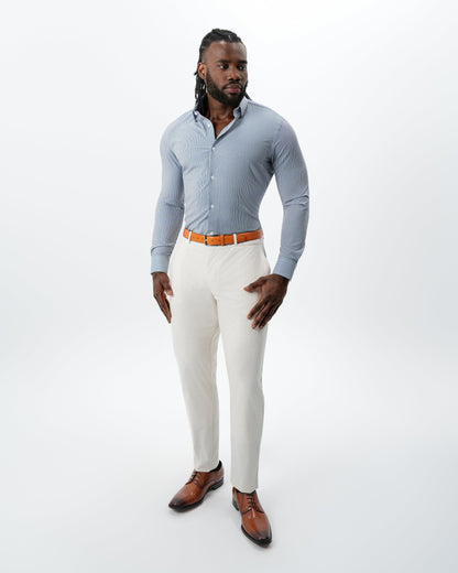 State & Liberty - "The Hugo" Navy Pinstripe