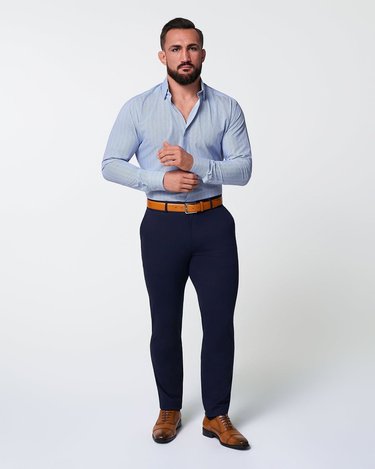 State & Liberty - "The Bruce" Multicolor Pinstripe