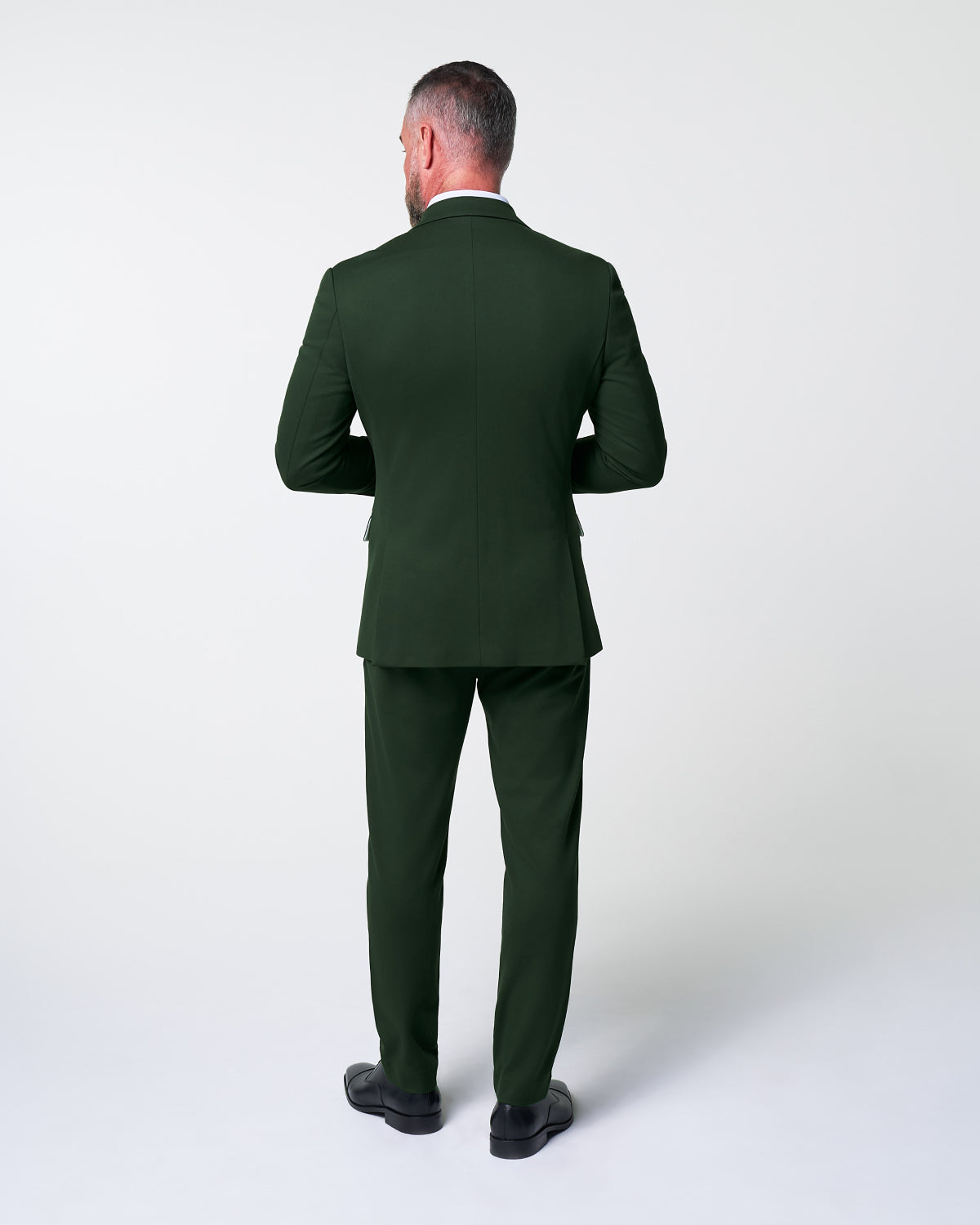 State & Liberty - Athletic Fit Stretch Suit - Solid Pine