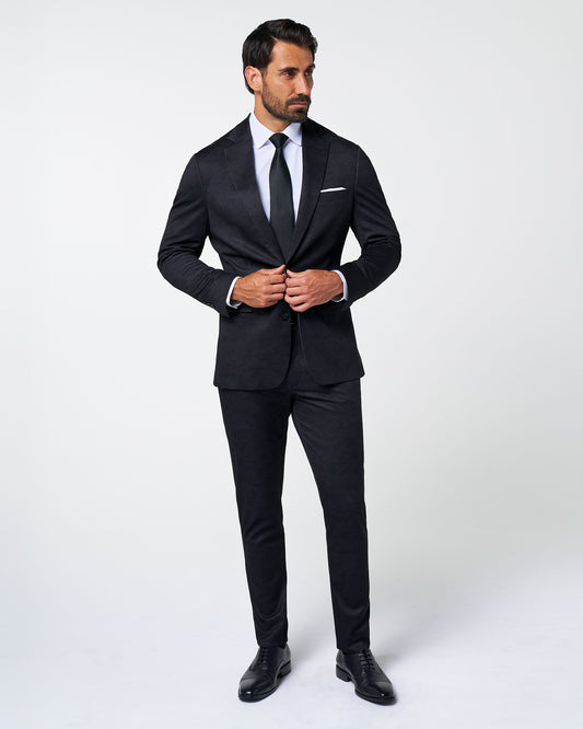 State & Liberty - Athletic Fit Stretch Suit - Solid Royal Blue