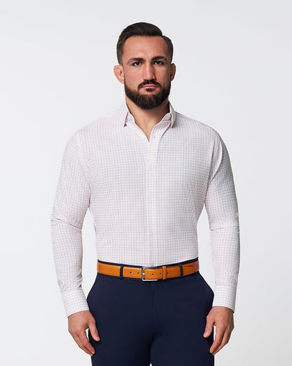 State & Liberty - "The Julius" Maroon Windowpane
