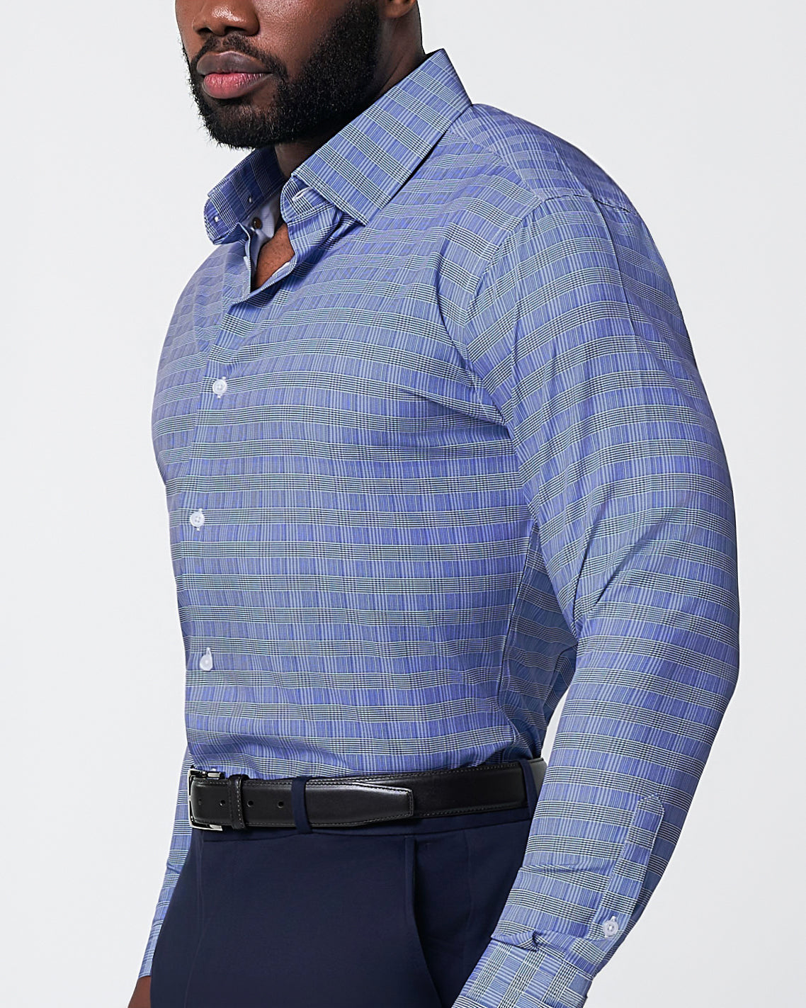 State & Liberty - "The Knox" Navy & White Plaid