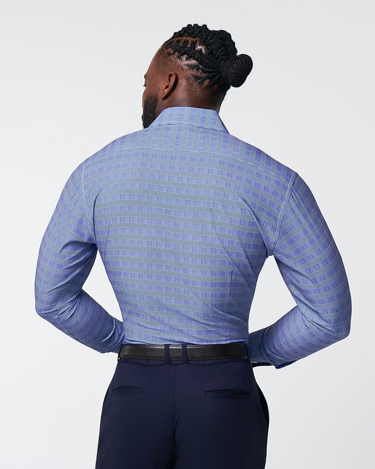 State & Liberty - "The Knox" Navy & White Plaid