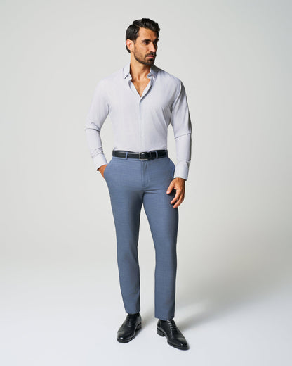 State & Liberty - "The Luca" Black Dashed Mini Grid
