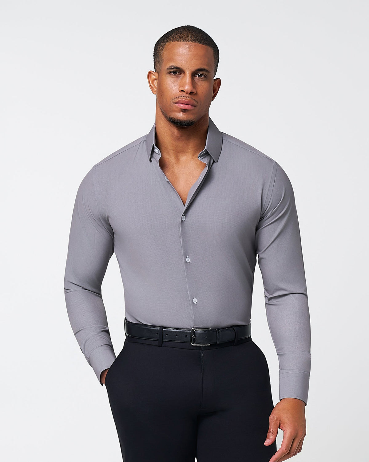 State & Liberty - "The Mahoney" Dark Grey Weave