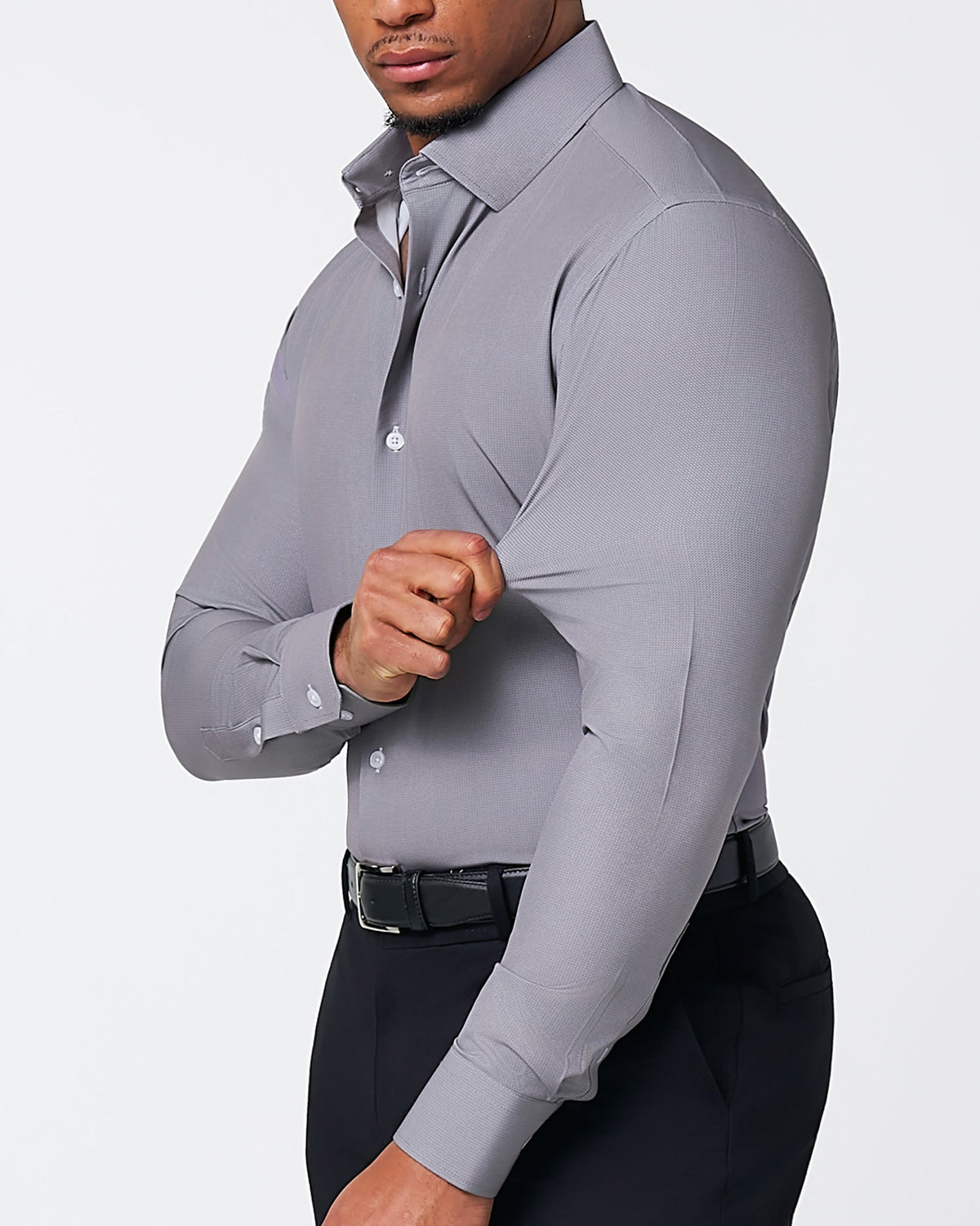State & Liberty - "The Mahoney" Dark Grey Weave