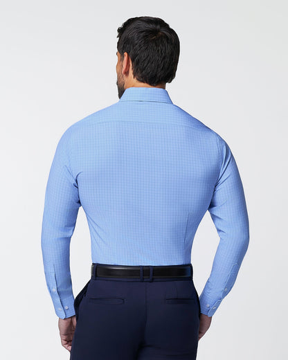 State & Liberty - "The Reynolds" Powder Blue and Navy Windowpane