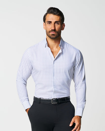 State & Liberty - "The Scottie" Grey & White Windowpane