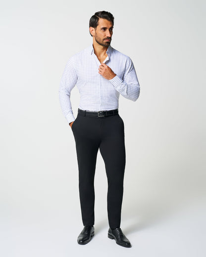 State & Liberty - "The Scottie" Grey & White Windowpane