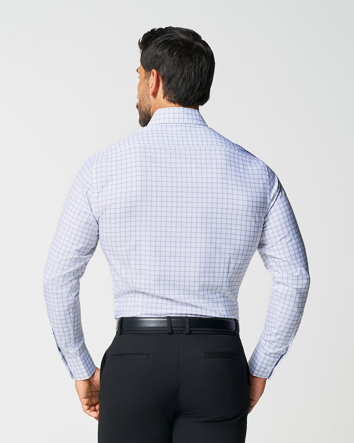 State & Liberty - "The Scottie" Grey & White Windowpane
