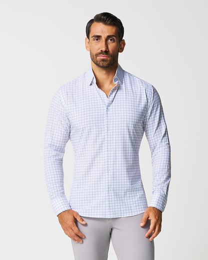 State & Liberty - "The Scottie" Grey & White Windowpane