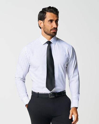 State & Liberty - "The Scottie" Grey & White Windowpane