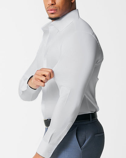 State & Liberty - "The Stafford" Solid White Weave