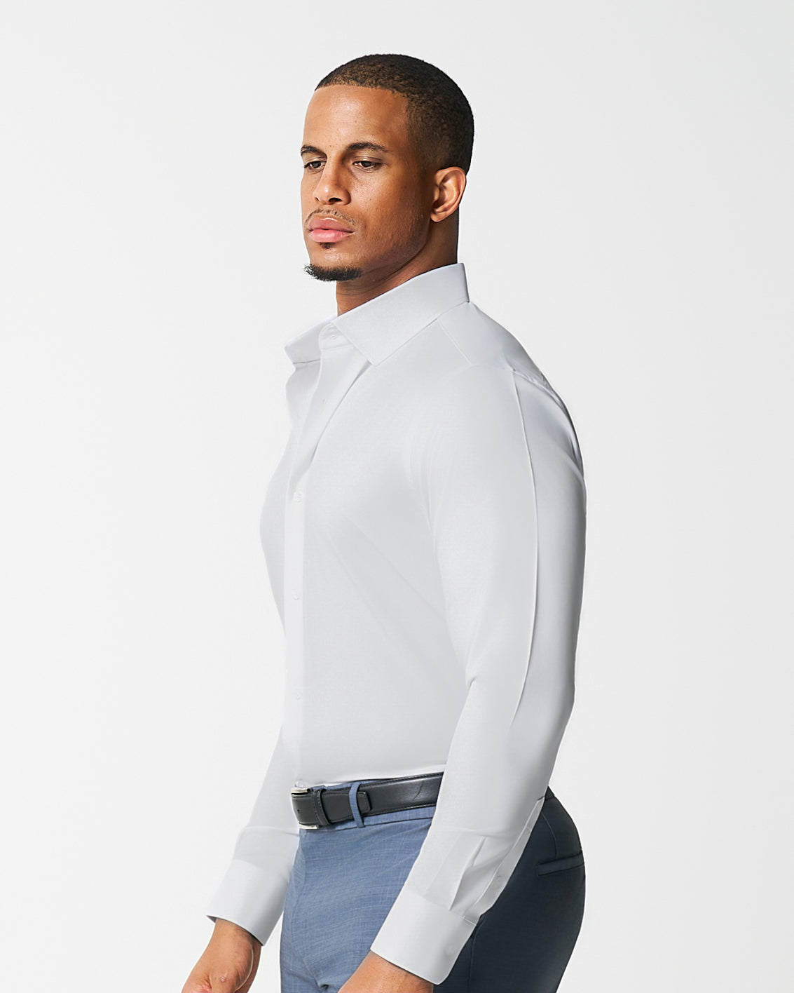 State & Liberty - "The Stafford" Solid White Weave
