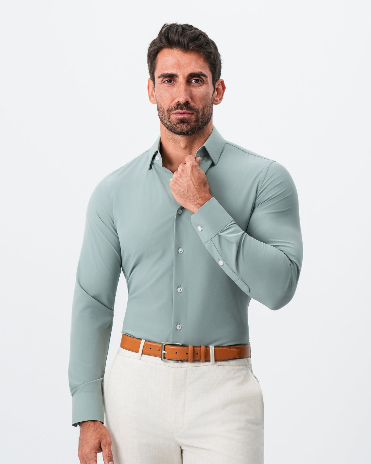 State & Liberty - "The Westfield" Solid Sage Green