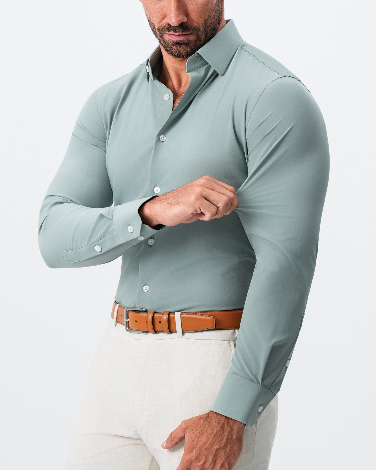 State & Liberty - "The Westfield" Solid Sage Green