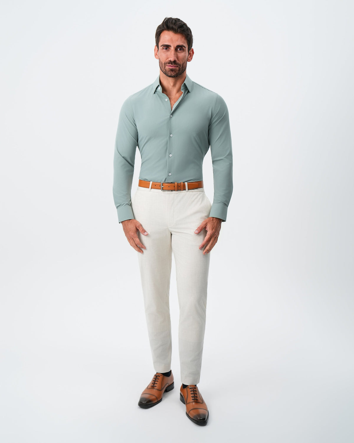 State & Liberty - "The Westfield" Solid Sage Green