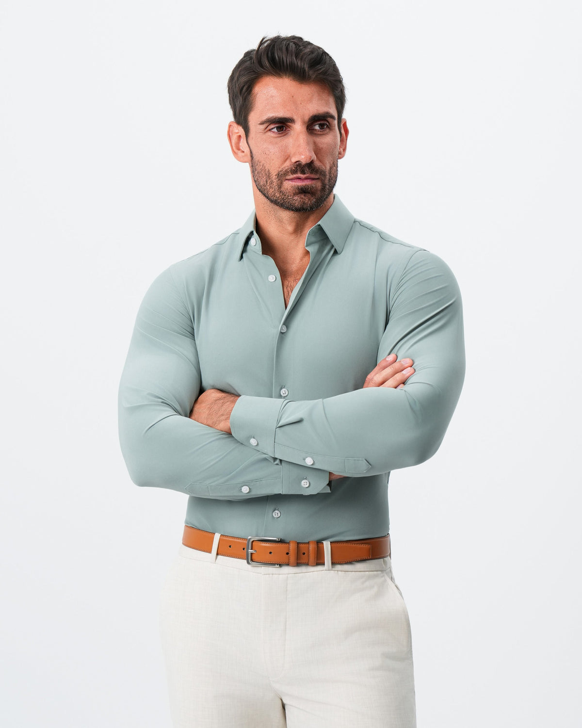 State & Liberty - "The Westfield" Solid Sage Green