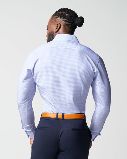 State & Liberty - "The Xavier" Lavender with White Windowpane