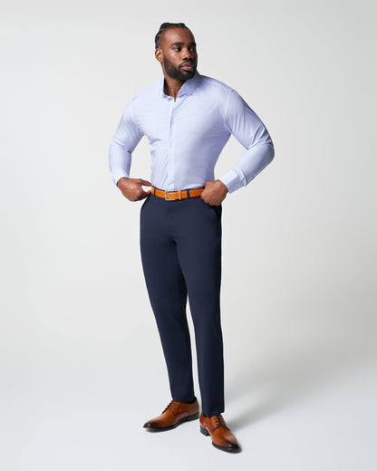 State & Liberty - "The Xavier" Lavender with White Windowpane